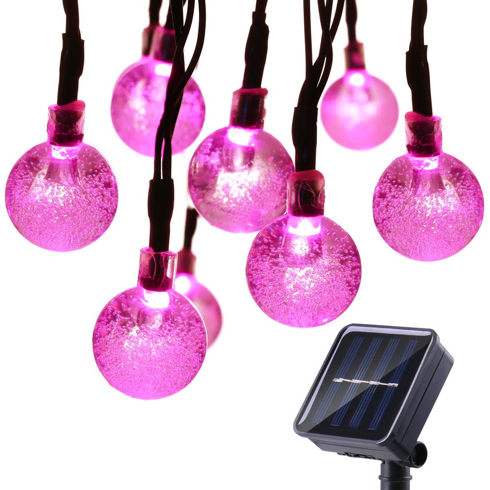 Solar String Lights Fairy Garden Party Decor Outdoor Waterproof 20ft 30