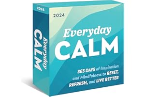 2024 Everyday Calm Boxed Calendar: 365 Days of Inspiration and Mindfulness to Reset, Refresh, and Live Better (Motivational, Self-Care & Daily Stress Relief Desk Gift)