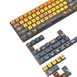 120 Key PBT Pudding Keycap Set ASA Profile with