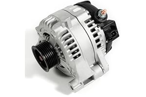 Aumzong High Output Alternator Compatible with 2012-2023 Jeep Wrangler & Gladiator 3.6L 12V 160A 6-Groove Pulley Replacement #56029597AA