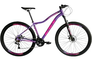Bicicleta Bike Aro 29 MTB Aluminio KSX SD7 24V Marchas Index Cabeamento Interno Feminina