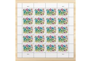 United States Postal Service celebration blooms 2024 (sheet of 20) first class postage stamps forever