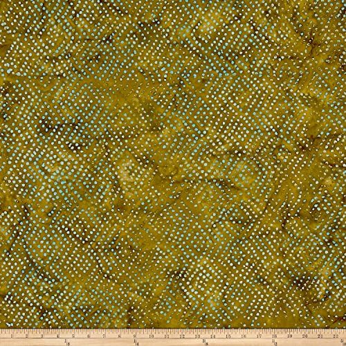 Textile Creations Cascades Dots Batik Brown/Grey/Aquaa Fabric by The Yard Aqua A