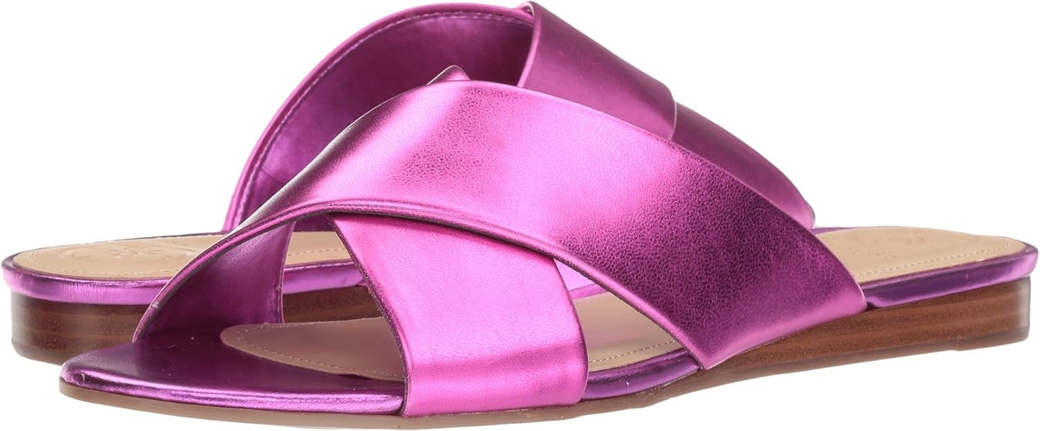 guess sandals pink