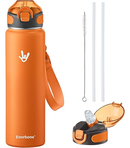 Amazon.com: Bubba Radiant Stainless-Steel Pop-Up Straw, 40oz Water