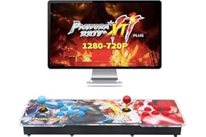 BEST BROSE Pandora Treasure 3D Arcade Game Console, 30000 Classic & 3D Games, 4 Players Online, 1280X720 HD, Black