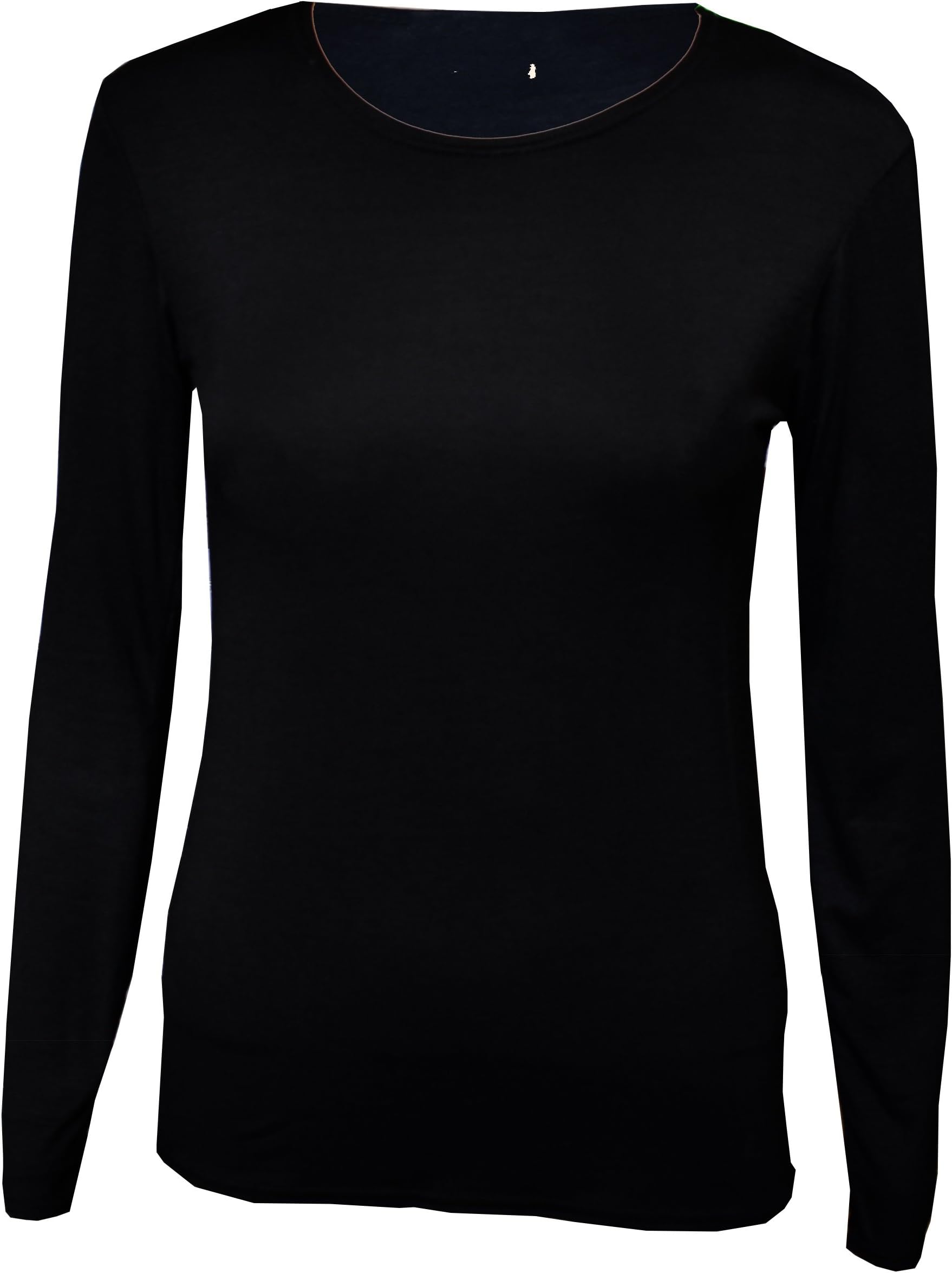 Panzys Girls Long Sleeve Plain Basic TOP Kids T-Shirt Tops Crew Uniform TEE 2-13Y