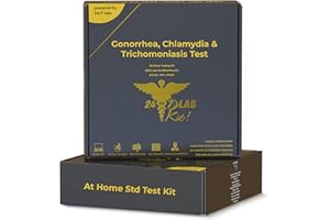 24 7 LAB KIT! 247Labkit at-Home STD Testing Kit for Men & Women | Trichomoniasis, Gonorrhea & Chlamydia Test – Discreet and Accurate Results – Private and Secure – CLIA Certified Labs – Testing on Your Own Terms
