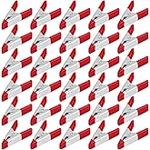 30 Pcs 2 Inch Small Spring Clamps, Heavy Duty Red metal Mini Clamps | Woodworking And Model Making, DIY Crafts, PVC Plastic Coated Handle, Metal Spring Clips, 0.78 Inch Maximum Opening