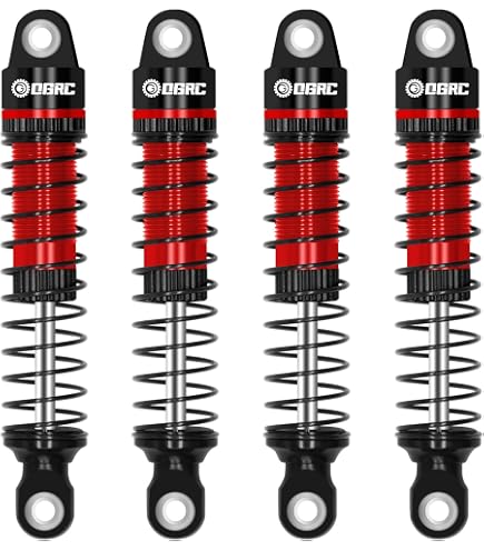 Yeah Racing Shock-Gear 60mm Set di ammortizzatori per 1