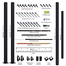 CR Fence & Rail Hand Rails for Outdoor Steps, 4