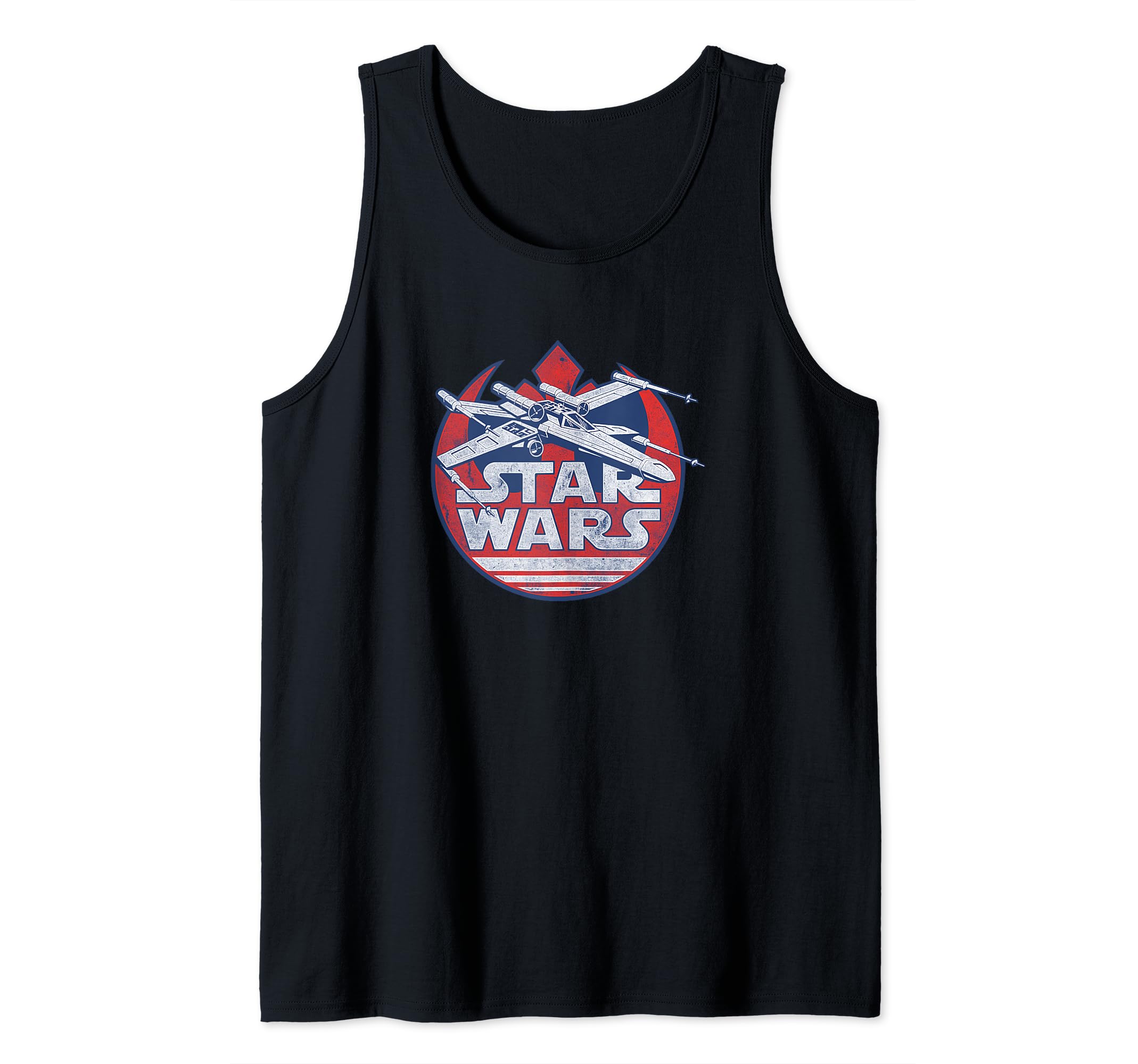 Star Wars X-Wing With Rebel Symbol Tank Top
