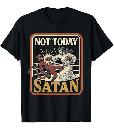Jesus vs Satan Playing Basketball