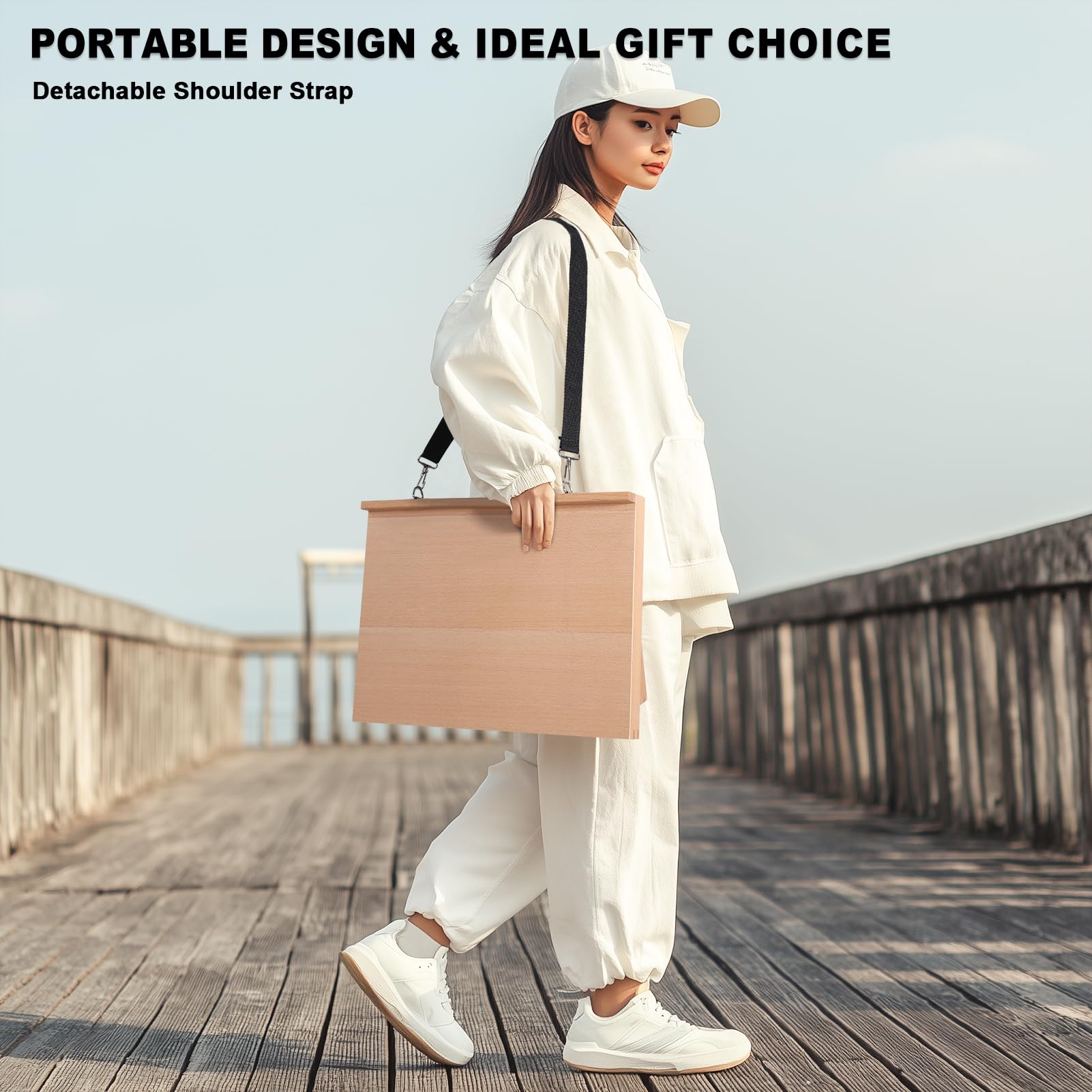 Tabletop Easel for Painting, 16.5