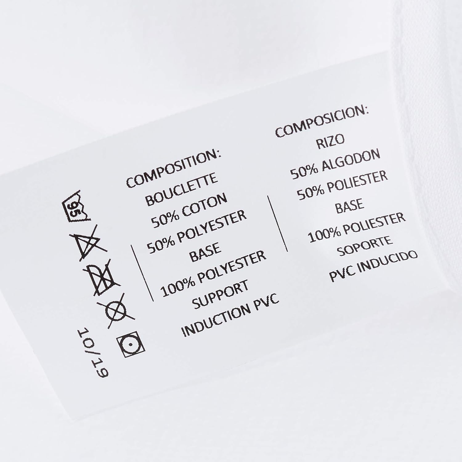 Rizo Unisex Bibs, Blanco - Image 3
