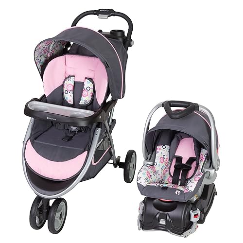 Baby Trend Skyview Stroller Travel System with EZ Flex-Loc Infant