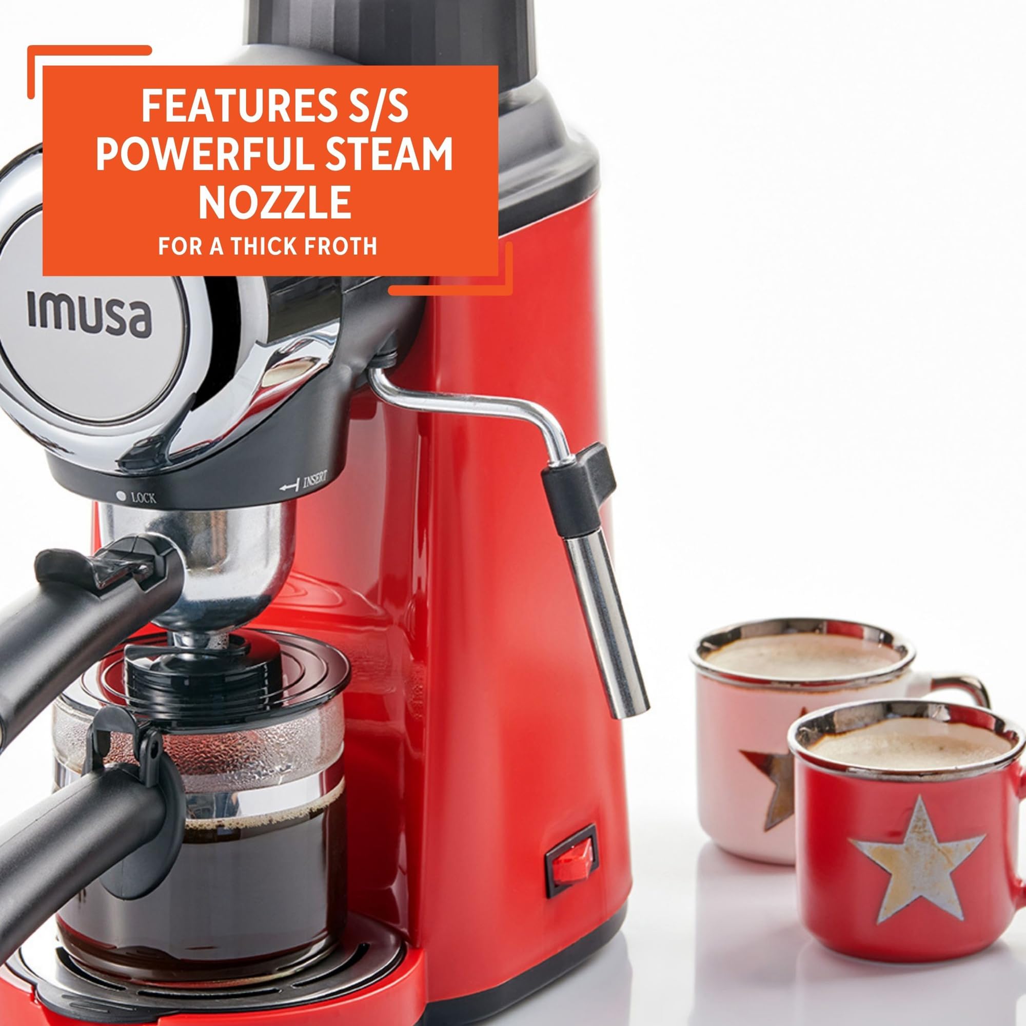 Mua Imusa 4 Cup Epic Electric Espresso/Cappuccino Maker (Cafe Cubano ...