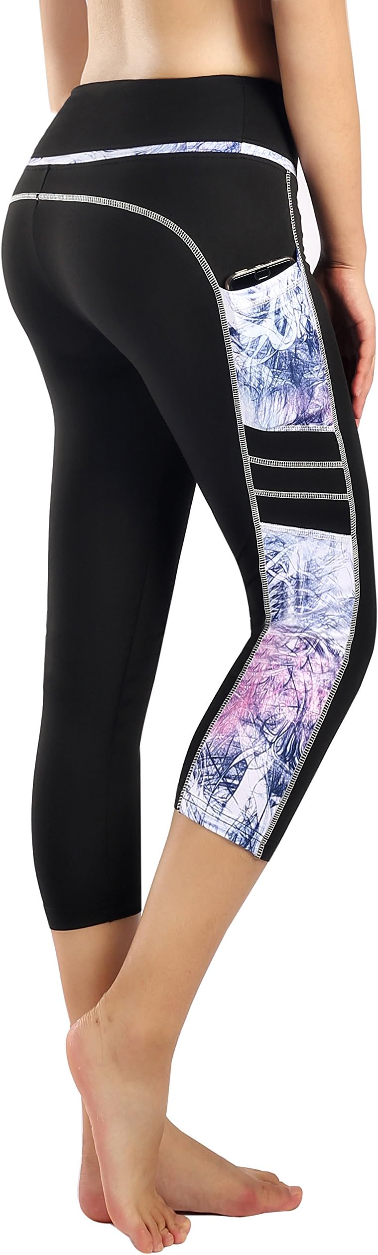 NeonysweetsWomen's Workout Leggings Phone Pocket Running Yoga Pants