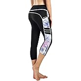 Neonysweets Women's Workout Leggings Phone Pocket Running Yoga Pants