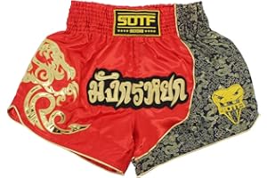 SOTF Boxing Shorts for Men Training Muay Thai Shorts Women Kickboxing Shorts for Kids