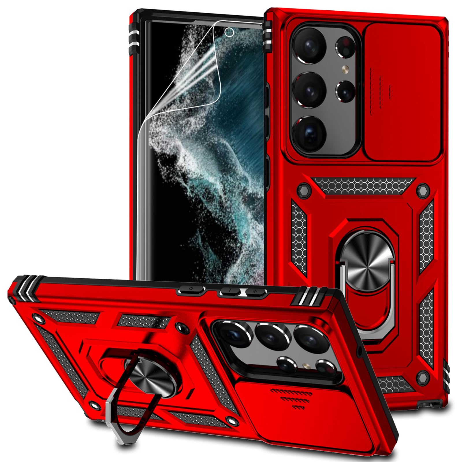 for Samsung Galaxy S23 Ultra Case with Slide Camera