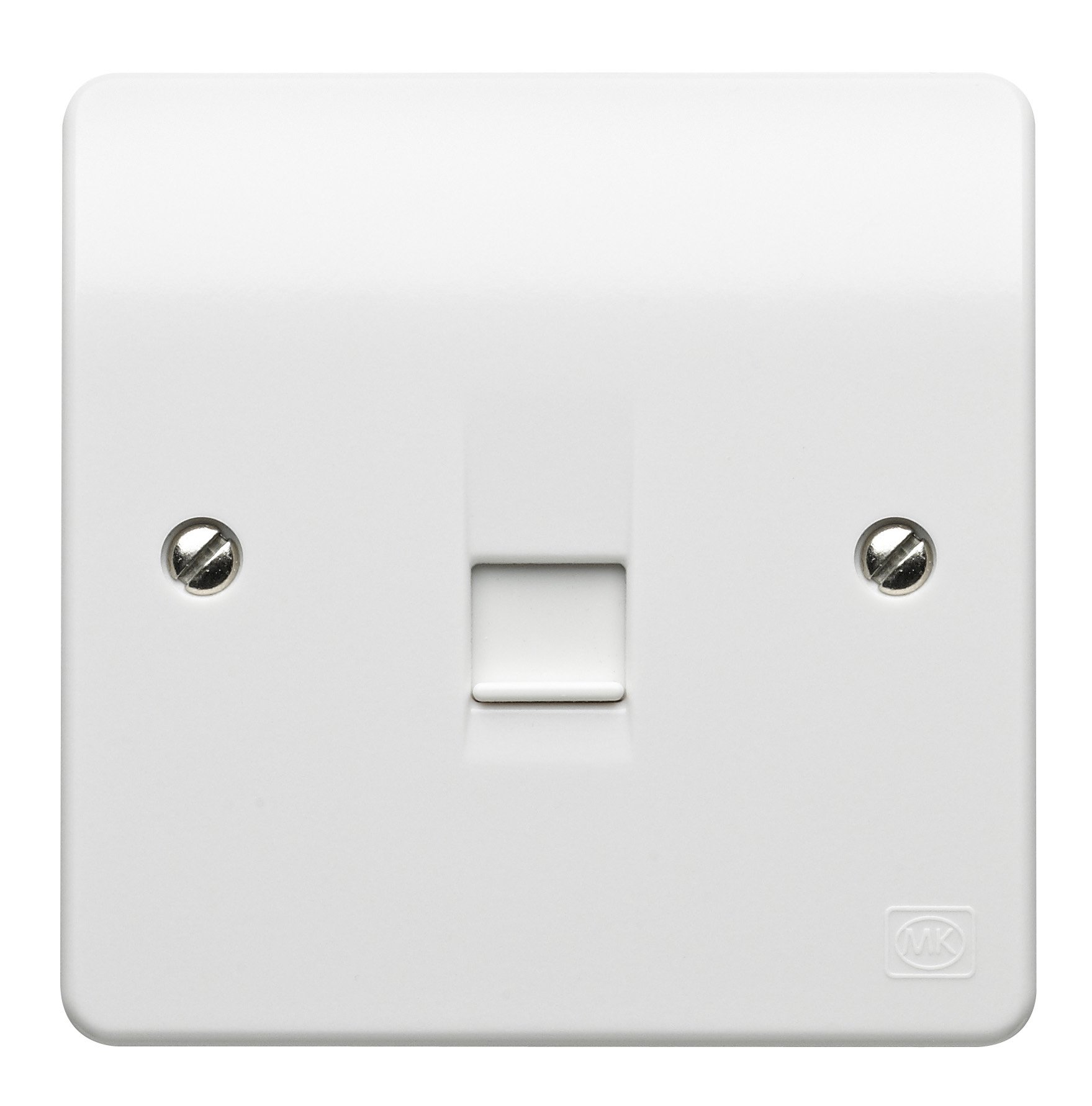 Mk K4817WHI 1-Gang Telephone Socket/ RJ11