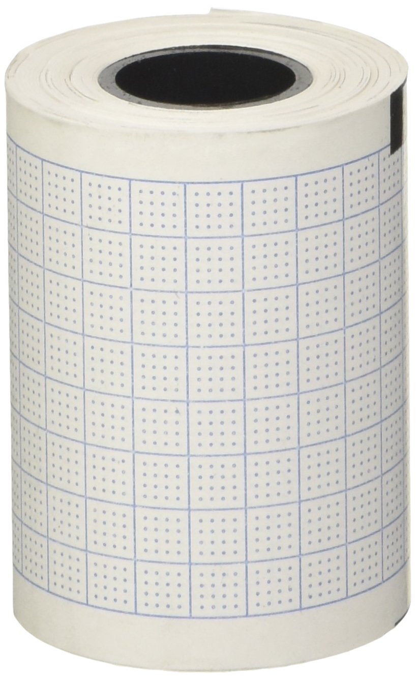 tecnocarta ri4405001316ec1 Kit 10 Receipt Rolls for ECG Products with Cardiette 50 mm x 15 m