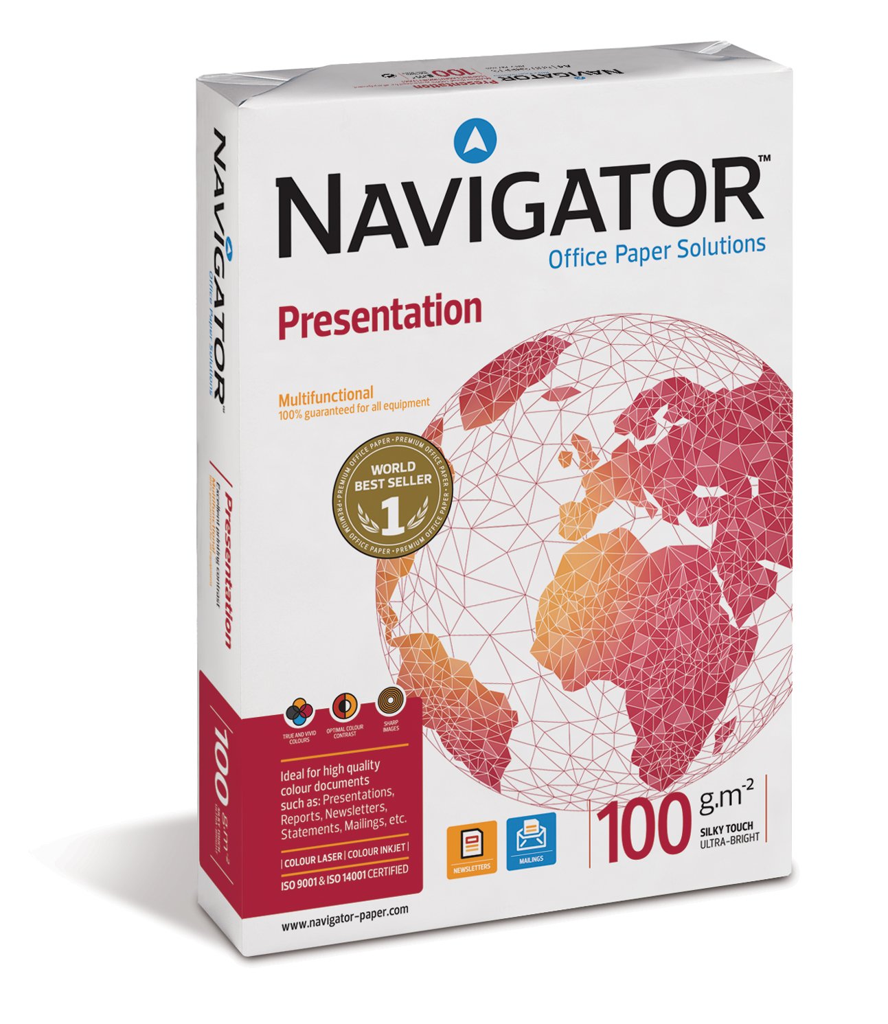 Navigator 367052 - Photocopy Paper A4 Size, 100g - 500 Sheets Package,White