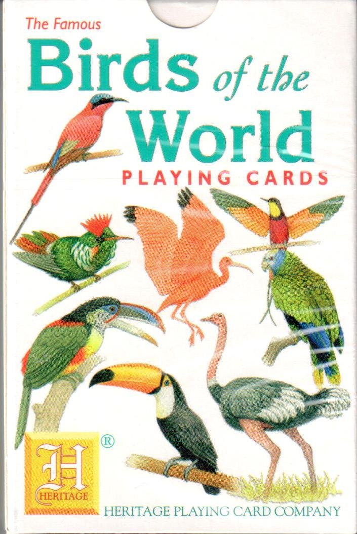 Birds of the World Playing Cards