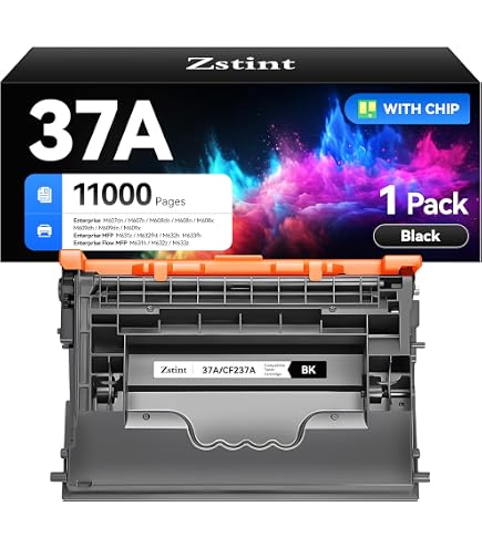 Amazon.com: ERNZAT 37Y Toner Cartridge Compatible for HP 37X