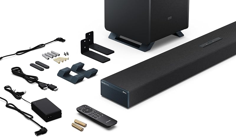Q Barra de Sonido TV HT-SBW53121(BK) – Negro – 550W 3.1.2 Dolby Atmos