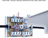1STec BT77A 2-3 Pair Internal Telephone Cable Junction Box CW1308 CW1412 IDC view 5