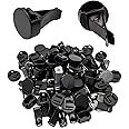 Ohleats 50 PCS Car Metal Air Vent Clips, Auto Perfume Air Outlet Clips Replacement, Air Freshener Clips with Plastic Slot Suitable for Most Vehicle, Universal Car Accessories