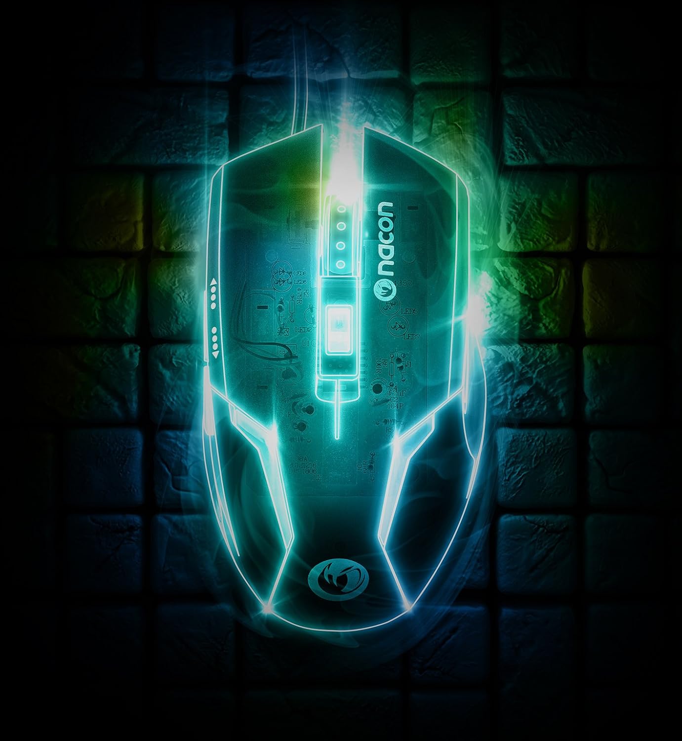 Nacon GM 105 Keys Wired Gaming Mouse, Black - Image 3