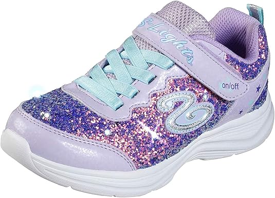 skechers glitter and glow