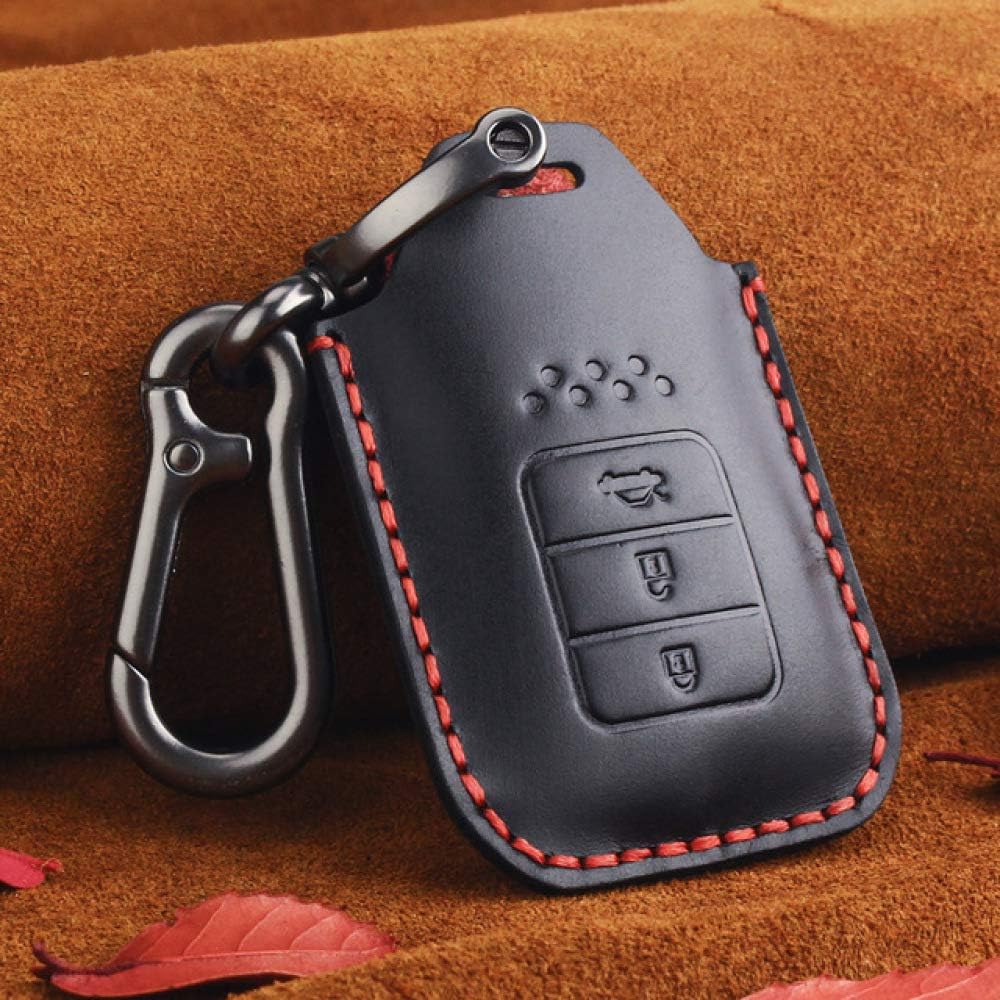 WZJFZPL Car Key Case Cover， For Honda Accord 2017 2018 Civic Jazz Pilot Crv Hrv City Key Shell Car Accessories Key shell