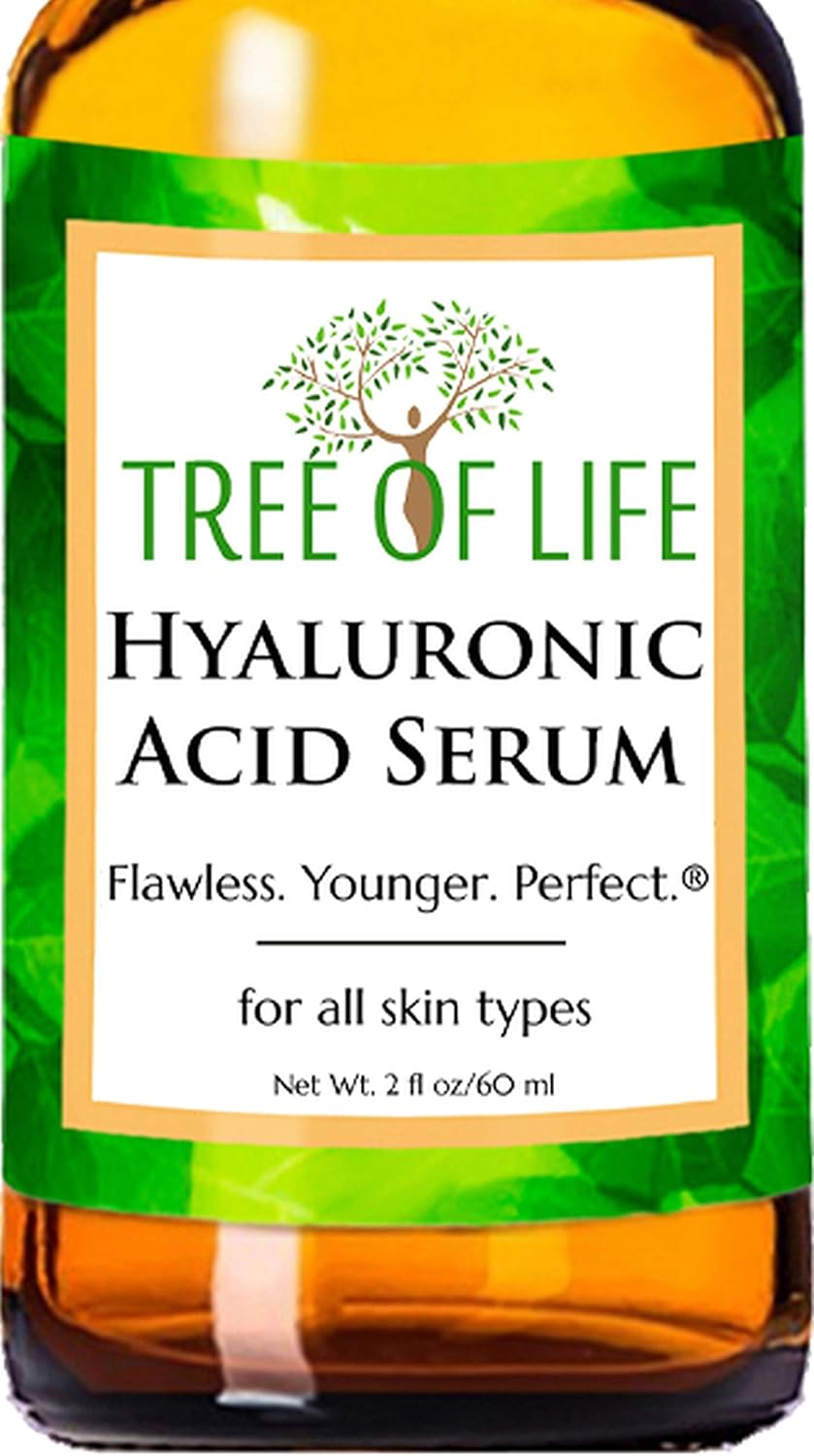 Hyaluronic Acid Serum for Skin - 2oz Double Size, 60 ml (Pack of 1)