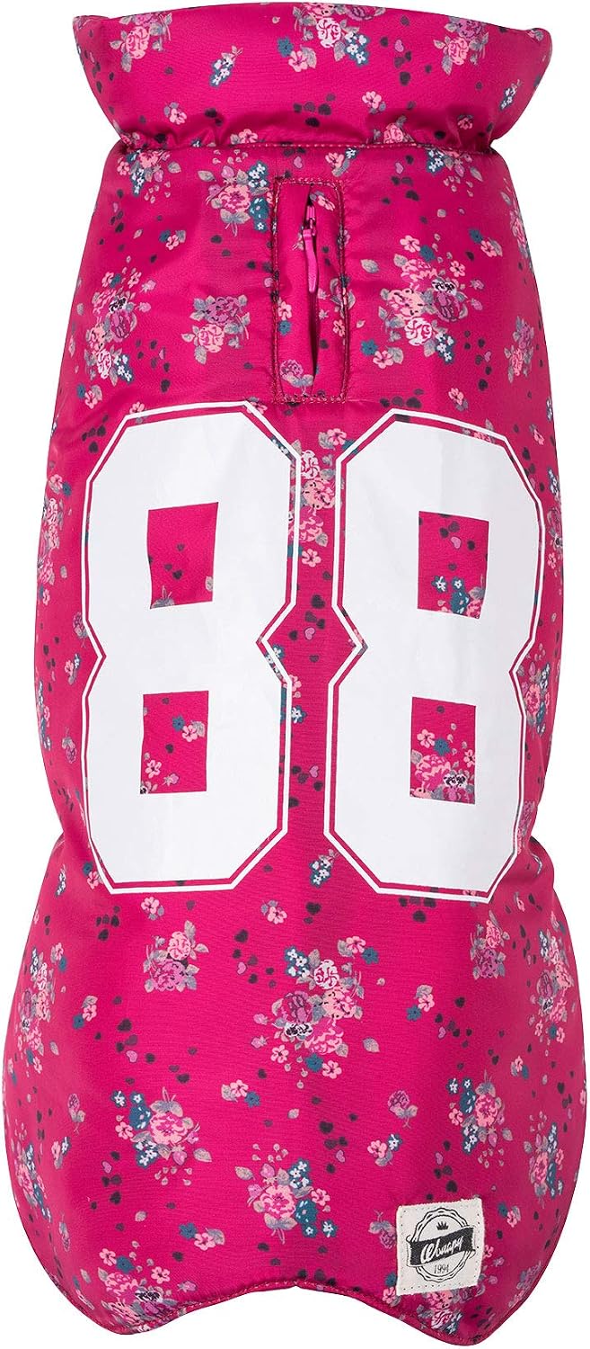 Wouapy Wouapy Le 88 Rose Dog Coat, Size 28, Protects Your Dog from the Elements, Taille 28