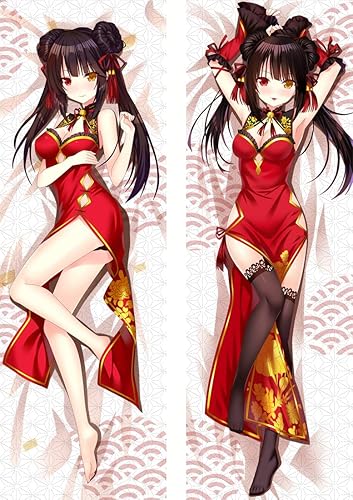 Amazon アニメ デート ア ライブ チャイナドレス 時崎狂三 抱き枕カバー 2wayトリコット 等身大 両面プリント サイズ選択可 アニメ 萌えグッズ 通販