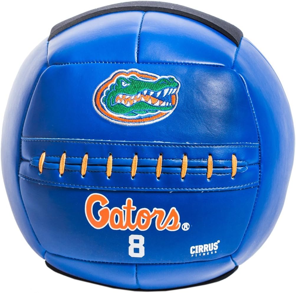 Simply Belle Fitness Medicine Ball, NCAA, University of Florida, Gators, 20 lb