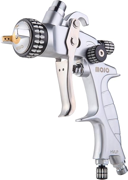 Amazon Mojo Professional G1 Hvlp 重力フィードスプレーガン 1 8mm 600mlプラスチックカップ付き ペイント 防錆 車 バイク
