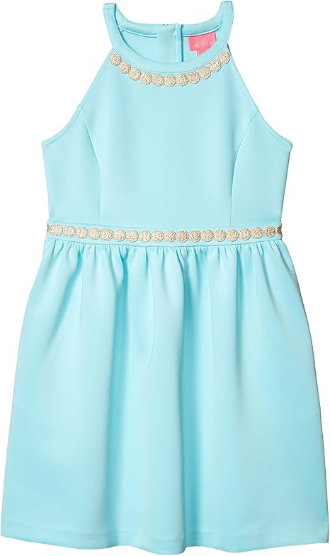 Amazon Lilly Pulitzer キッズ ガールズ Evelyn ドレス 幼児 小さな子供 大きな子供 Us サイズ Sm 4 5 Little Kids カラー ブルー ワンピース チュニック 通販
