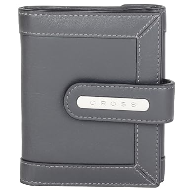 Cross Women's 100% Genuine Leather Small Flap Wallet-Charol