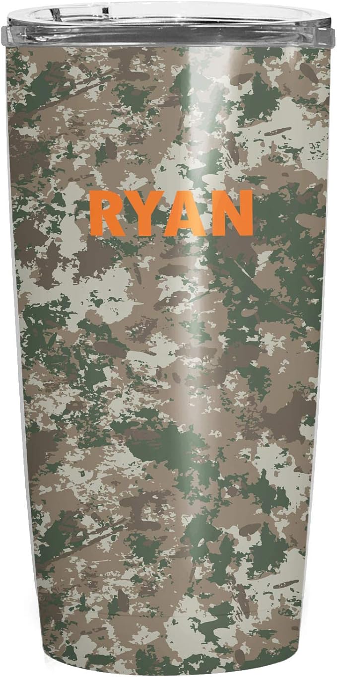 camo coffee thermos