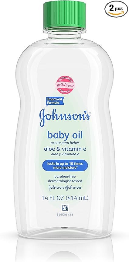 baby oil vitamin e aloe
