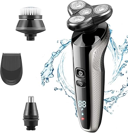 electric razor with sideburn trimmer