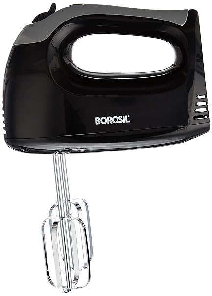 Borosil Smartmix BHM30PBB11 300-Watt Hand Mixer (Silver)