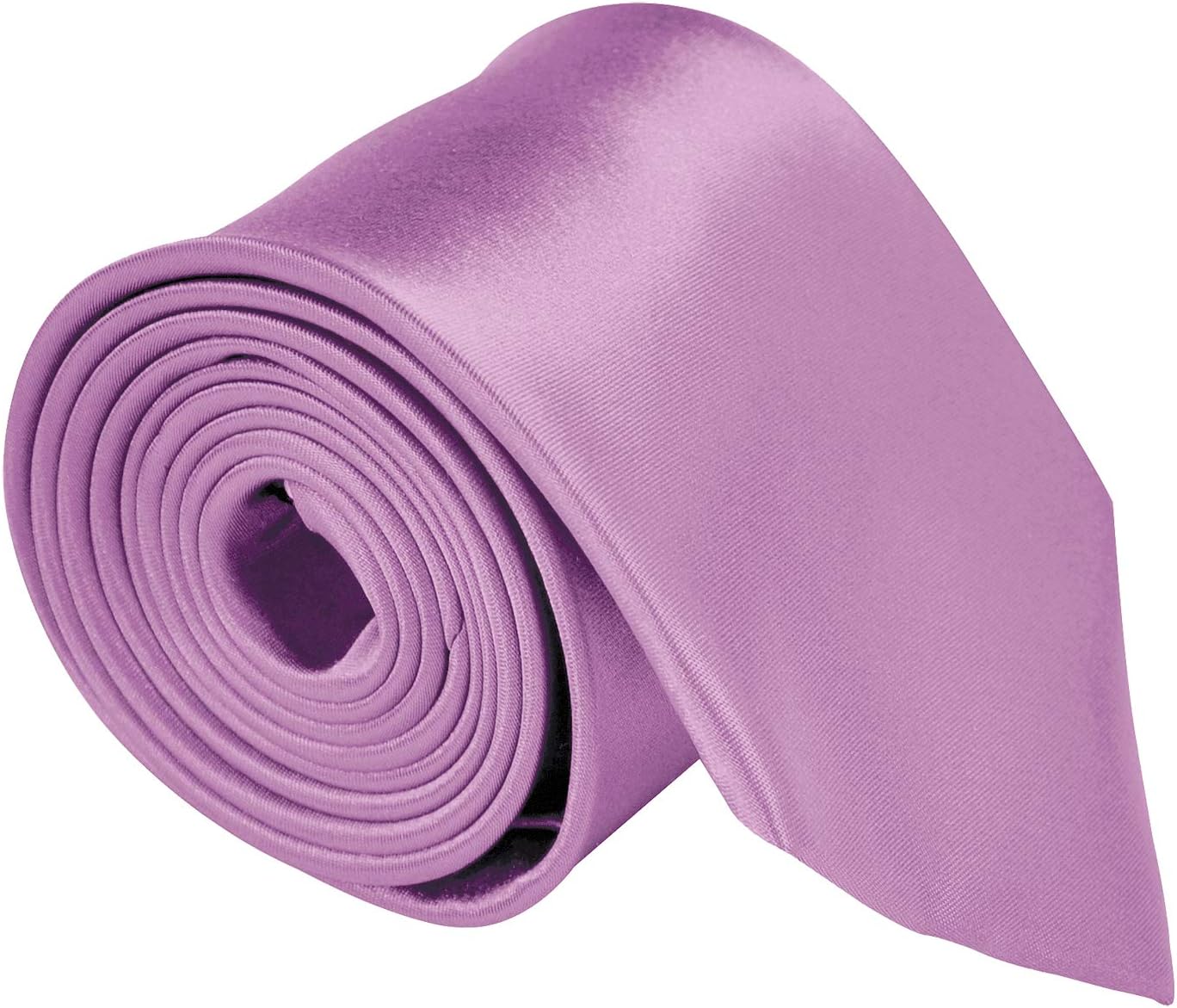 Lilac Neckties For Men- Solid Color Ties - Multiple Colors - Classic 3.5