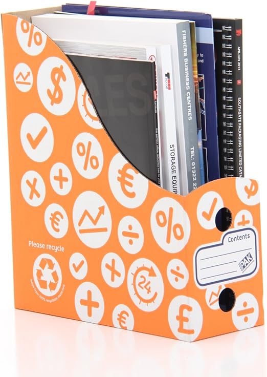 StorePAK - Archivador para documentos y revistas (10 unidades), color