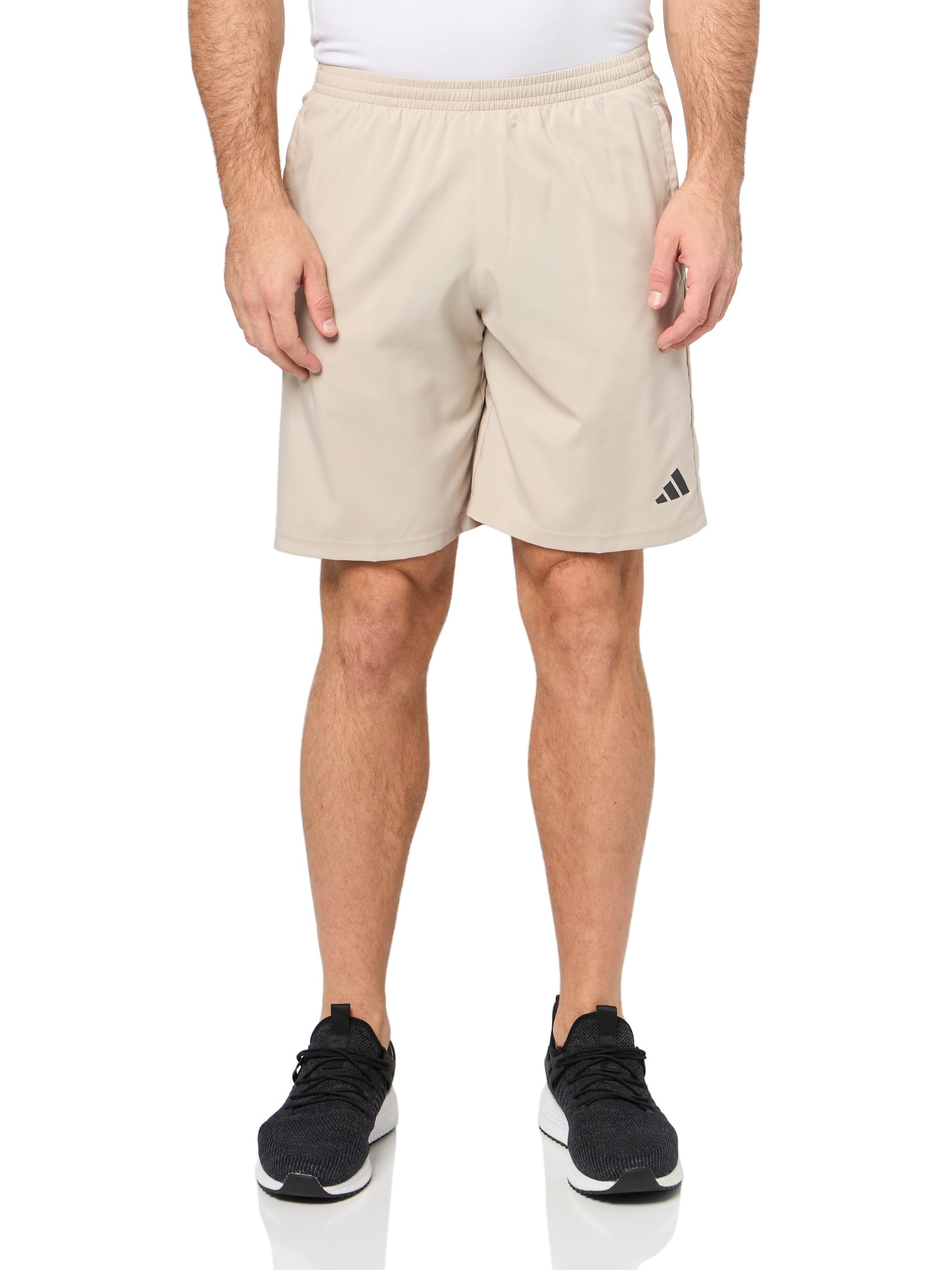adidas Men’s Own The Run Shorts, Wonder Beige, Small